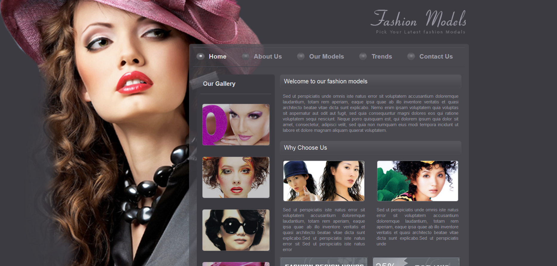 Шаблон сайта Красота №538