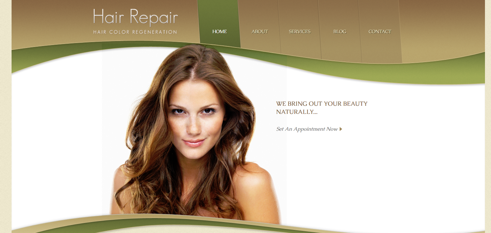 Шаблон сайта Красота №672