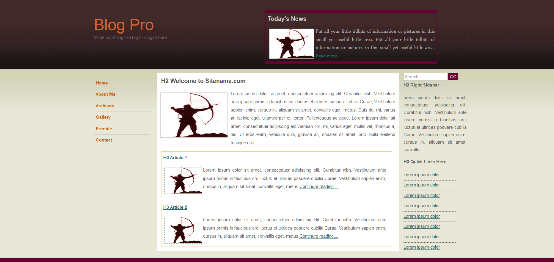 Шаблон сайта Персональные №395